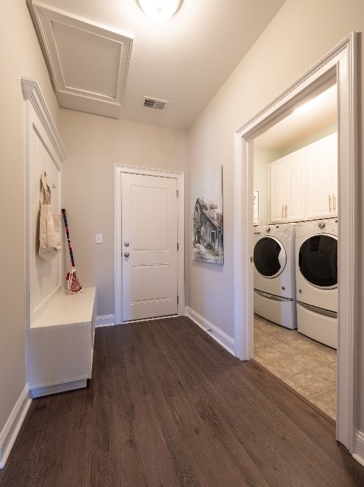 Laundry Room South Pointe Estates Dan Ryan New Home Summerville