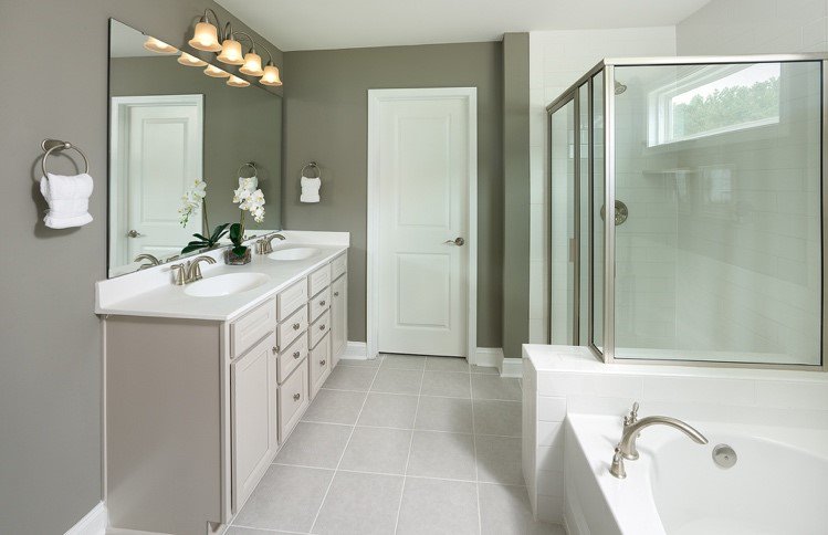 centex sanctuary cove cane bay new home master bathroom