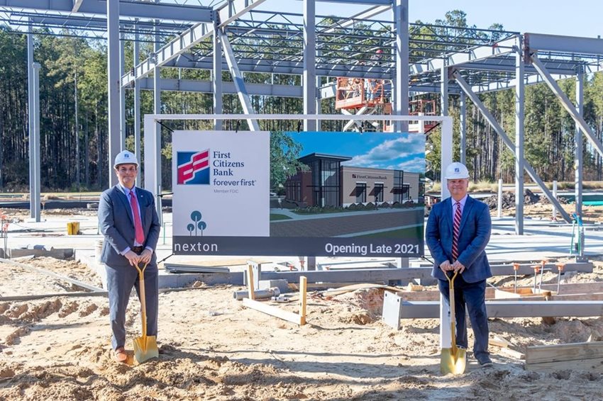 First Citizens Bank Branch Nexton Summerville SC Ground Breaking Ceremony