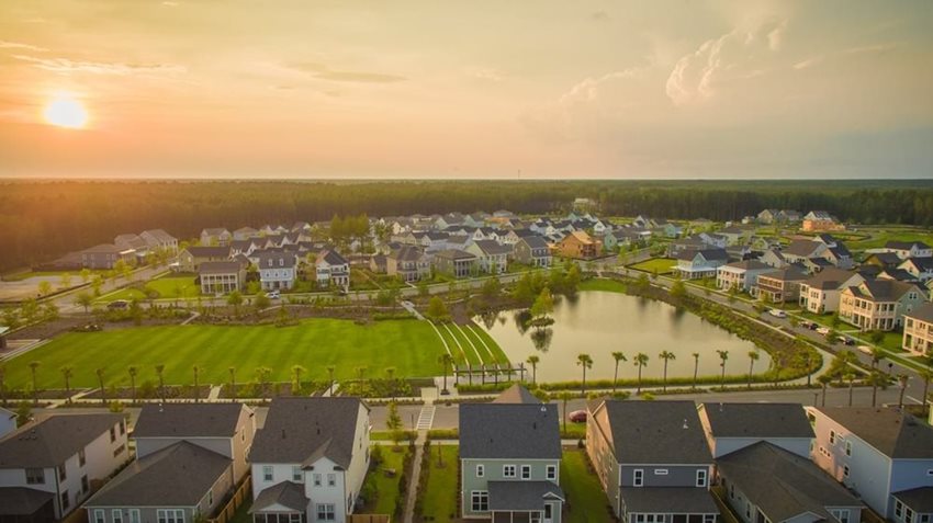 Nexton Summerville SC New Homes Aerial View