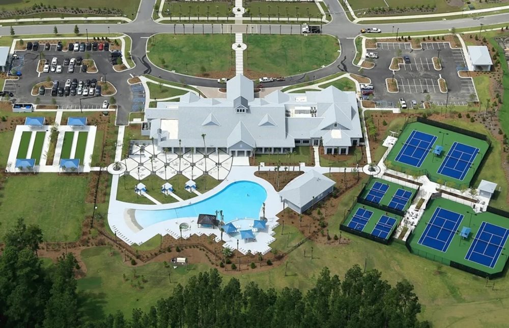 Nexton Del Webb Summerville Aerial Clubhouse