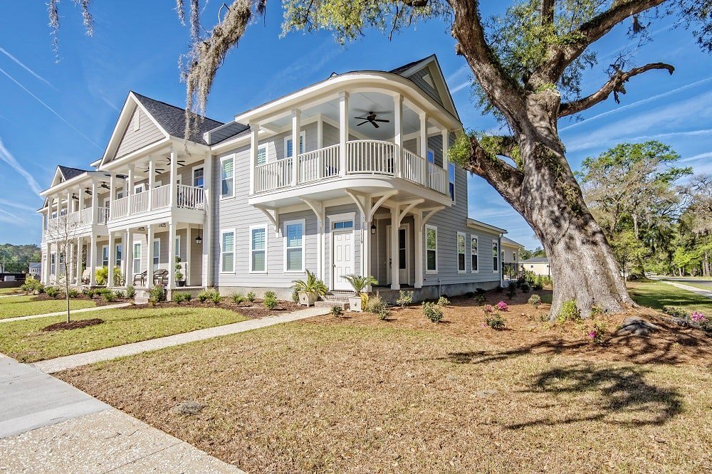 Poplar Grove Southeastern Family Homes Townhome Exterior Charleston SC