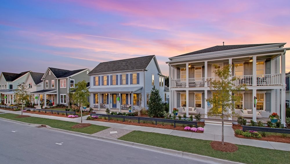 nexton new home model row exterior summerville sc