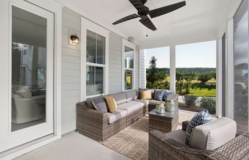 Pulte Homes - Point Hope - Primrose Screened Porch