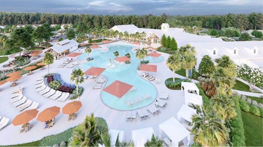 Horizons at Summers Corner - Resort Style Pool Rendering