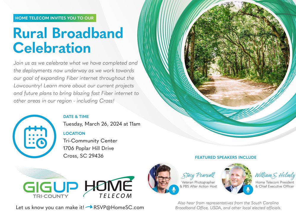 Home Telecom Rural Broadband Expansion - Cross SC