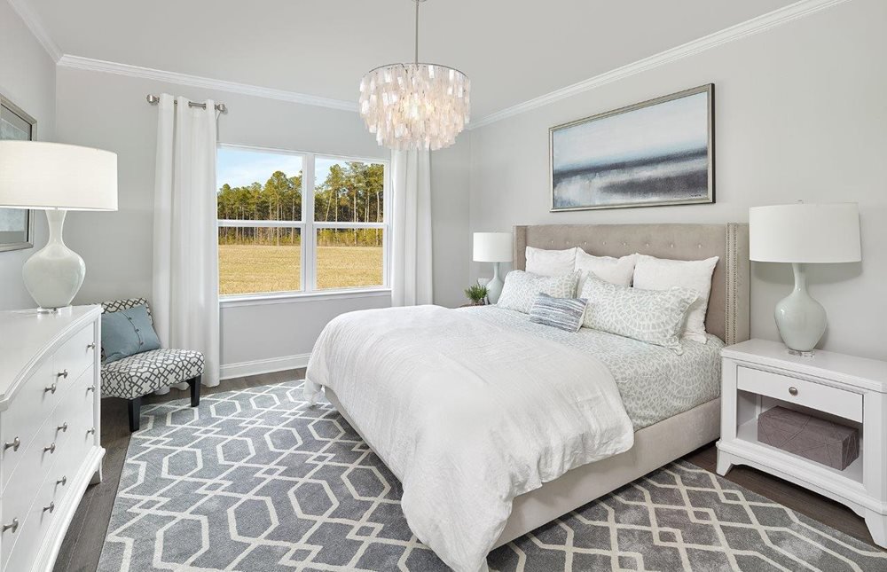 Sanctuary Cove Cane Bay Centex New Home Model Hartwell Master Bedroom