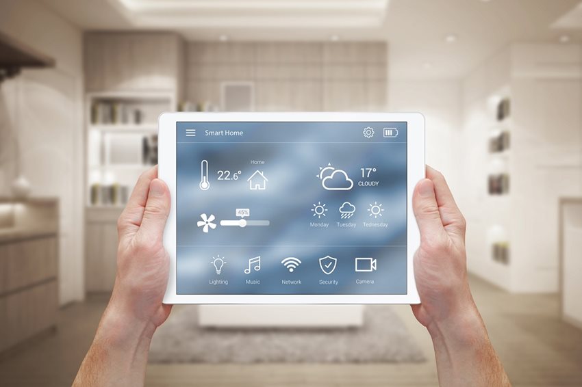 Smart Home Automation Tablet