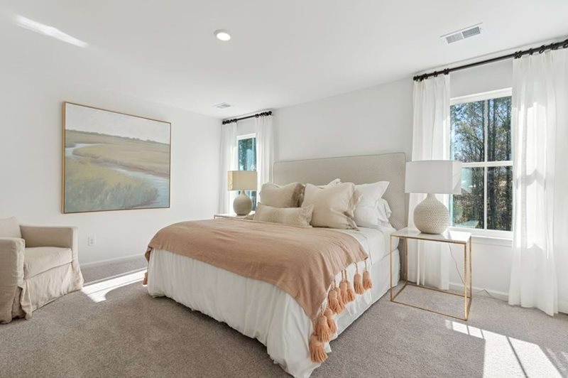 Heron's Walk SummersCorner - Lennar Primrose Model Bedroom