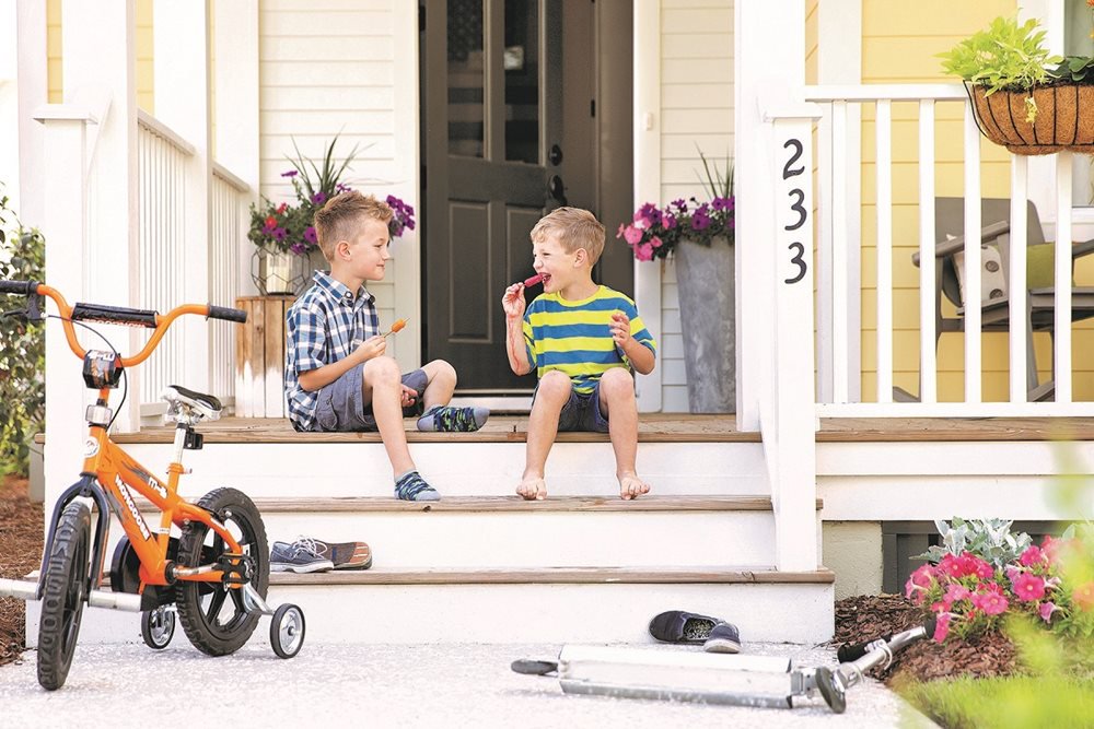 Summers Corner Kids on Front Porch Summerville SC