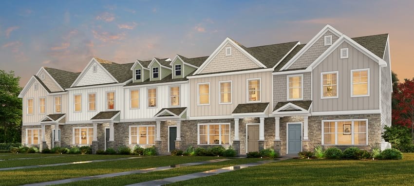 Nexton Midtown Townhomes True Homes