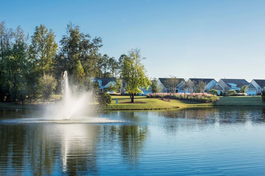 Cresswind Charleston Kolter Homes Summerville SC Pond Fountain