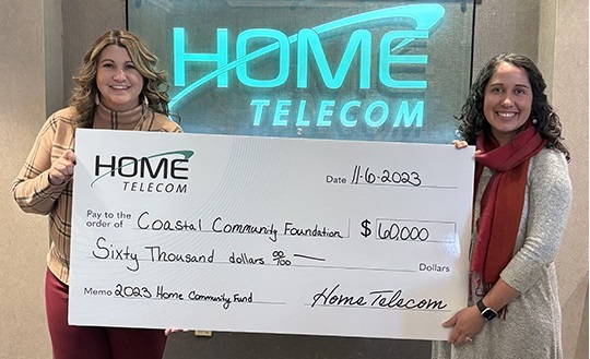 Home Telecom Home Community Fund 2023 Check