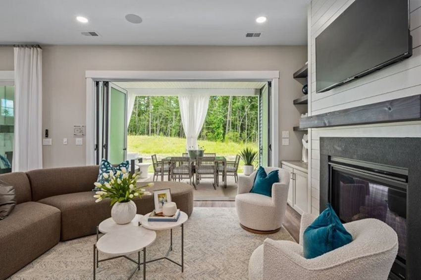 Living Room Opening to Porch - Charleston SC