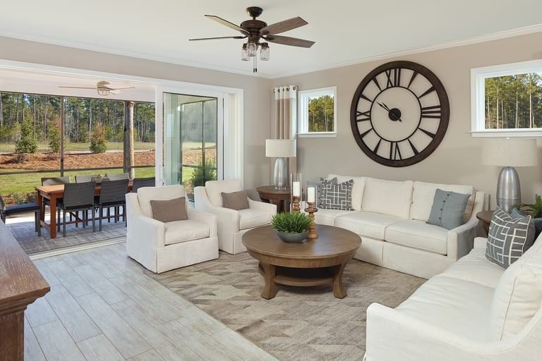 Nexton Del Webb Martin Ray Model Living Room