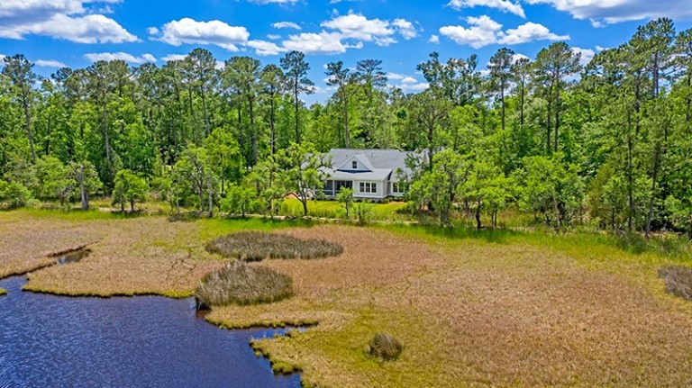 Poplar Grove Southeastern Homesite Aerial