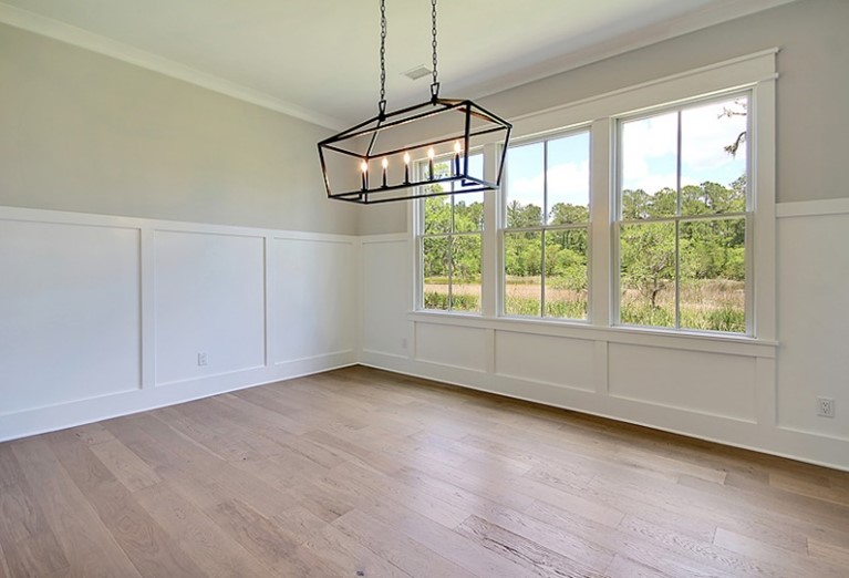 Poplar Grove Southeastern New Home Dining Room