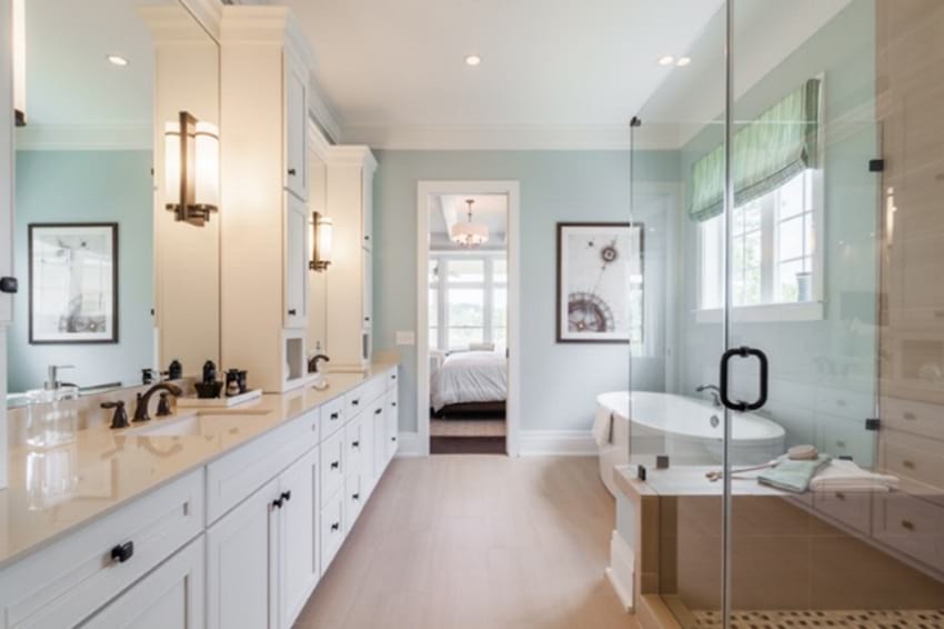 John Wieland Homes Chesapeake Model Master Bathroom