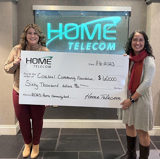 Home Telecom Passes $500,000 Charitable Giving Milestone Through Home Community Fund