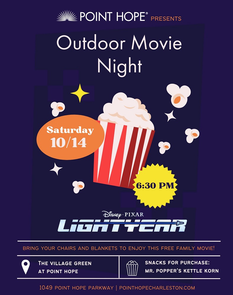 Point Hope Outdoor Move Night Flyer - October 14, 2023