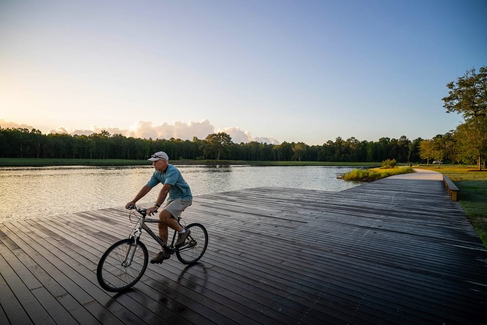 Carolina Park Bolden Lake Biker