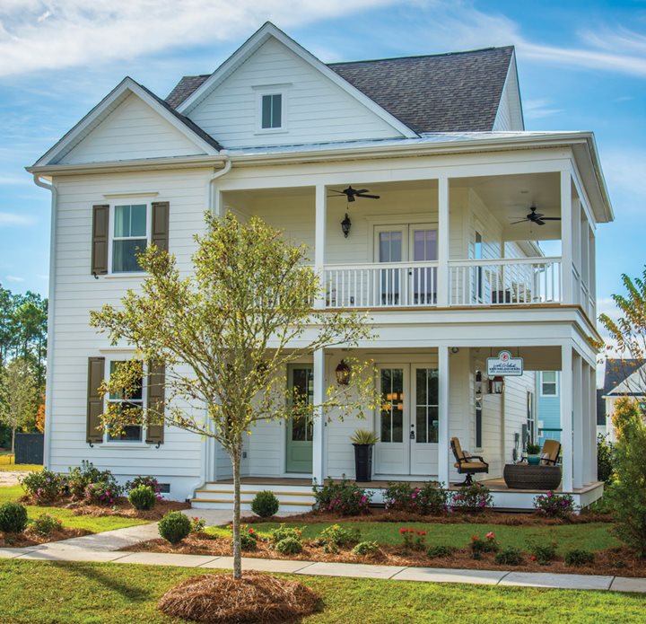 New Home Exterior John Wieland Carnes Crossroads Summerville SC